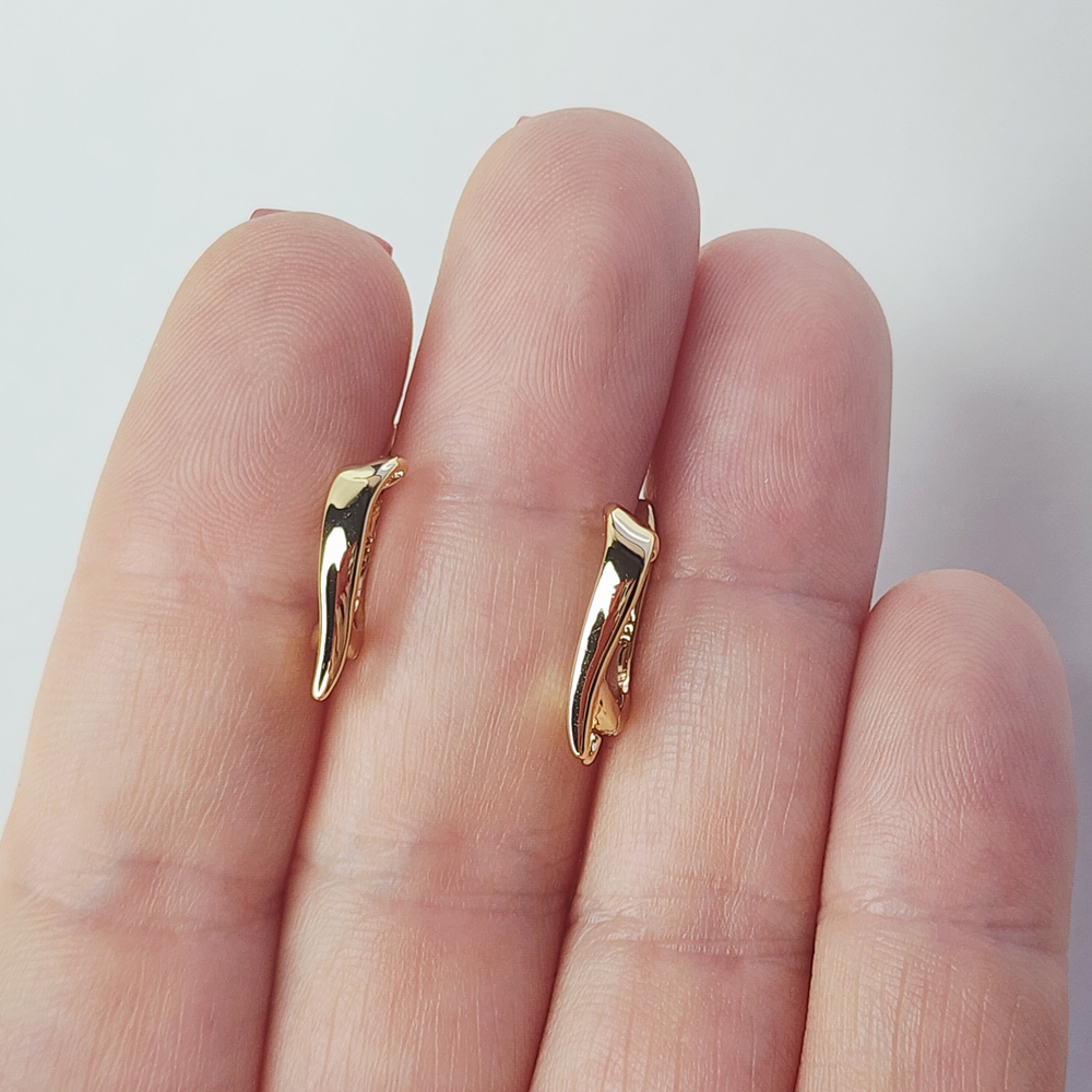 Ювелирные швензы, английский замок, позолота, люкс фурнитура