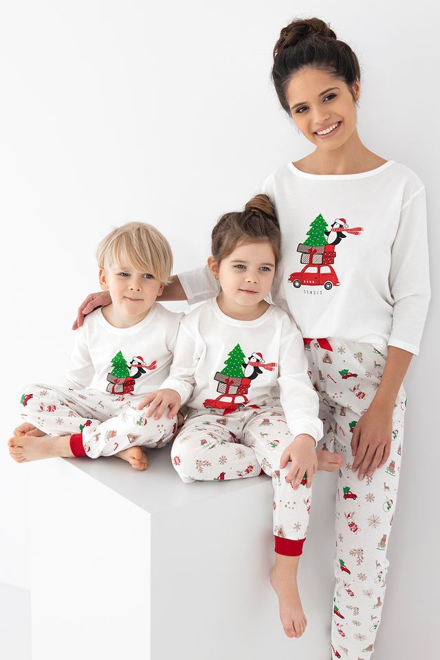 Пижама с милым принтом для девочек Lillian