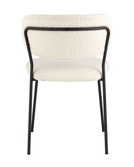 Стул Carol, белое букле