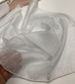 Тюль-канвас Arya арт Belle col. v-01 белый