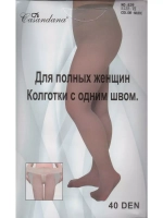 Колготки больших размеров 6 с одним швом