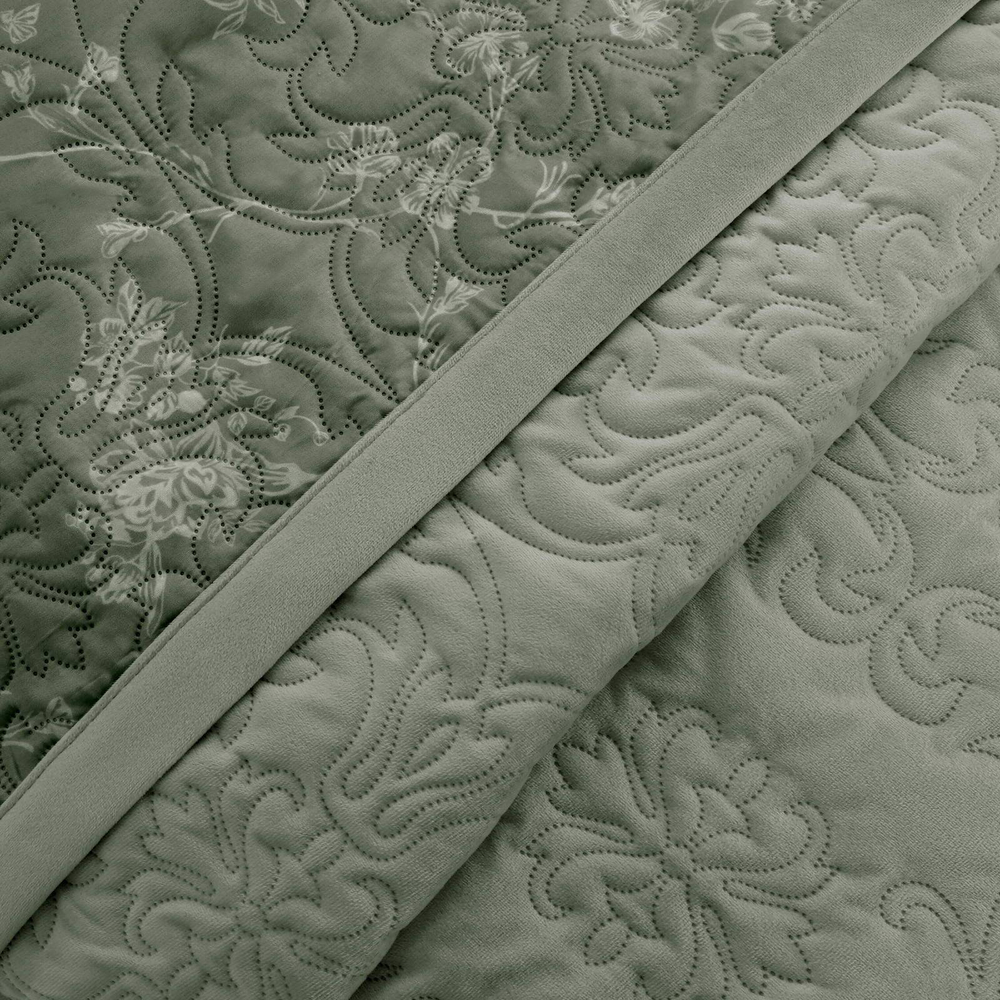 Покрывало 160х220 Sofi De MarkO Афина зеленое