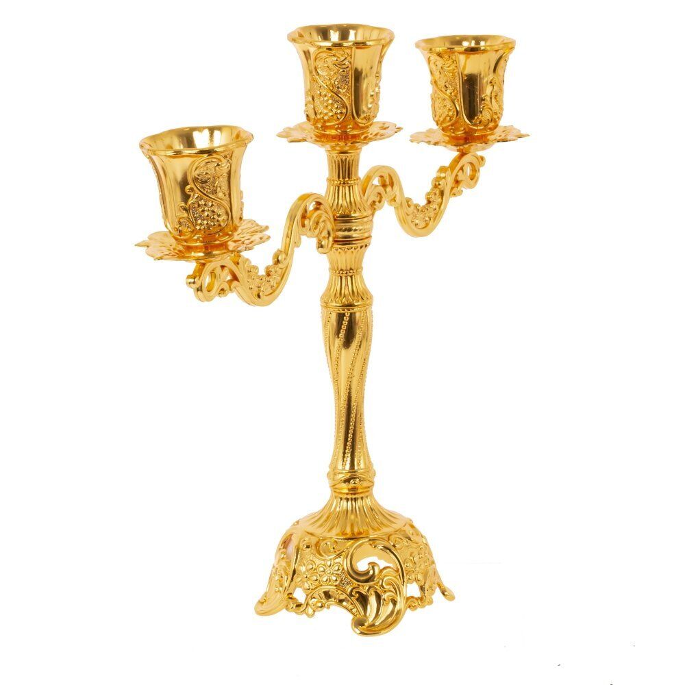 GAEM Подсвечник для 3-х свечей, L24 W7,5 H22 см