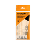 Набор карандашей ч/г Красин "Графика", 12шт., 2H-2B, заточен., пакет, европодвес