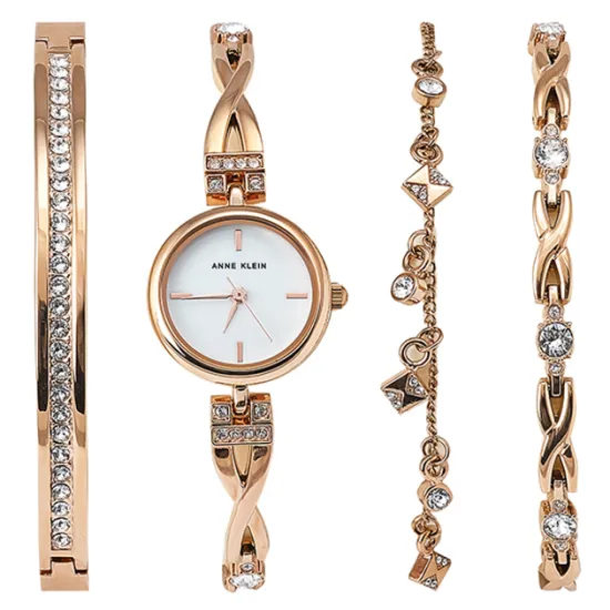 Женские часы Anne Klein AK/3082RGST (В наборе)