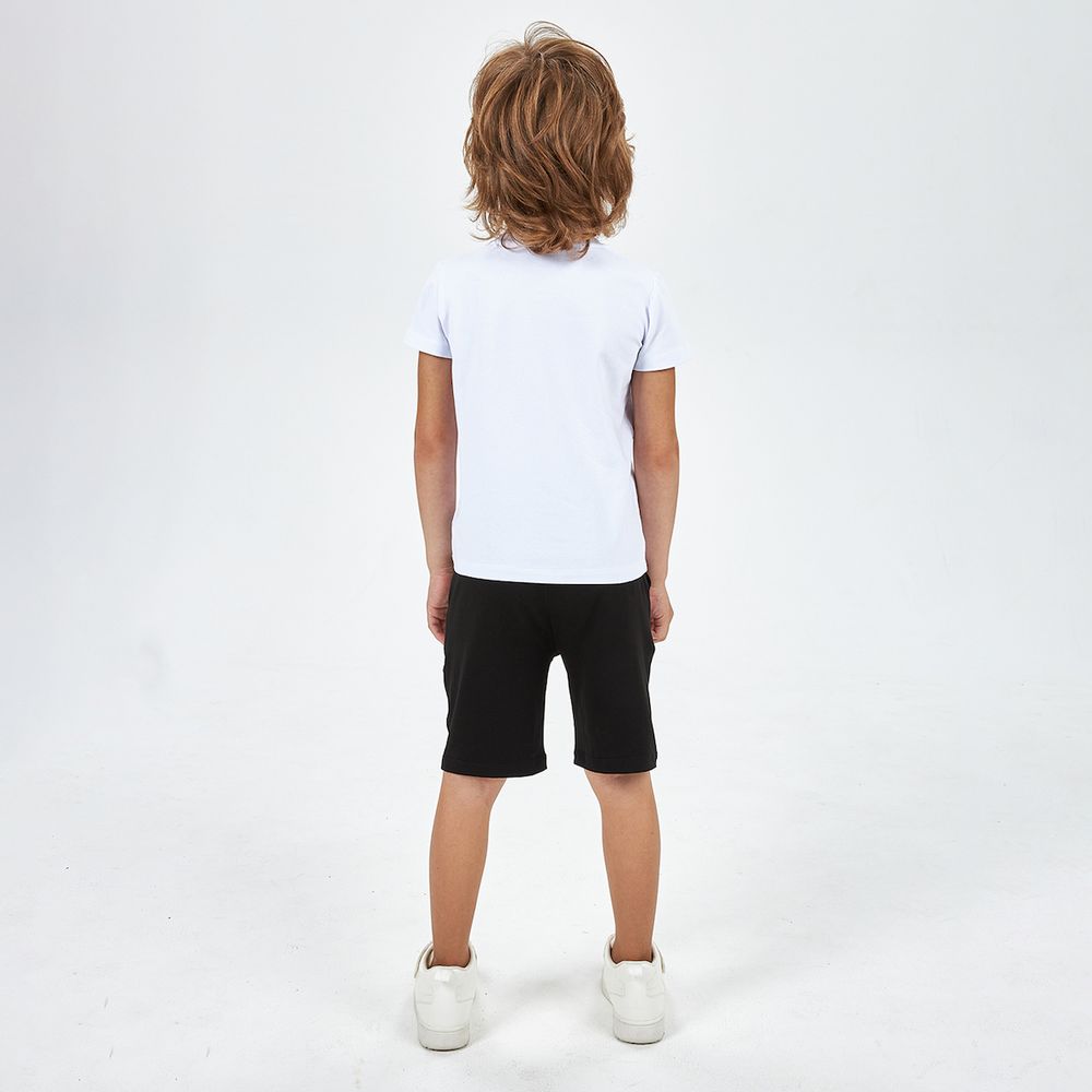 Черные шорты для мальчика KOGANKIDS