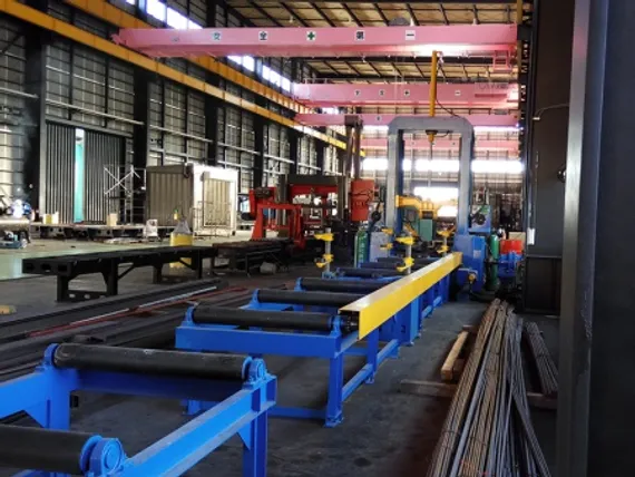Автоматизированная линия по производству двутавровых балок тяжелой серии, INTEGRAL