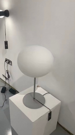 Table design lamp Glo Ball T1/T2 by Flos (Silver)