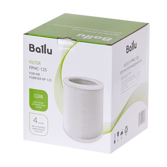 Фильтр Ballu FPHC-125 для очистителя воздуха AP-125 купить в Москве и Московской области по низкой цене с доставкой по России — (5) Фильтр Ballu FPHC-125 для очистителя воздуха AP-125 — (5)