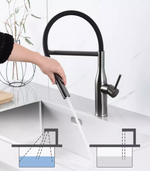 Смеситель для кухни с гибким изливом Gappo G4098-29