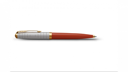 Шариковая ручка Parker 51 Premium Red GT стержень: M, цвет чернил: black, в подарочной упаковке.