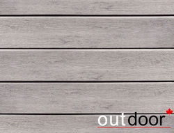 Доска Ромбус ДПК Outdoor 122*22*3000 мм. STORM GREY серая микс