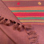 Шаль с  гуджаратской вышивкой