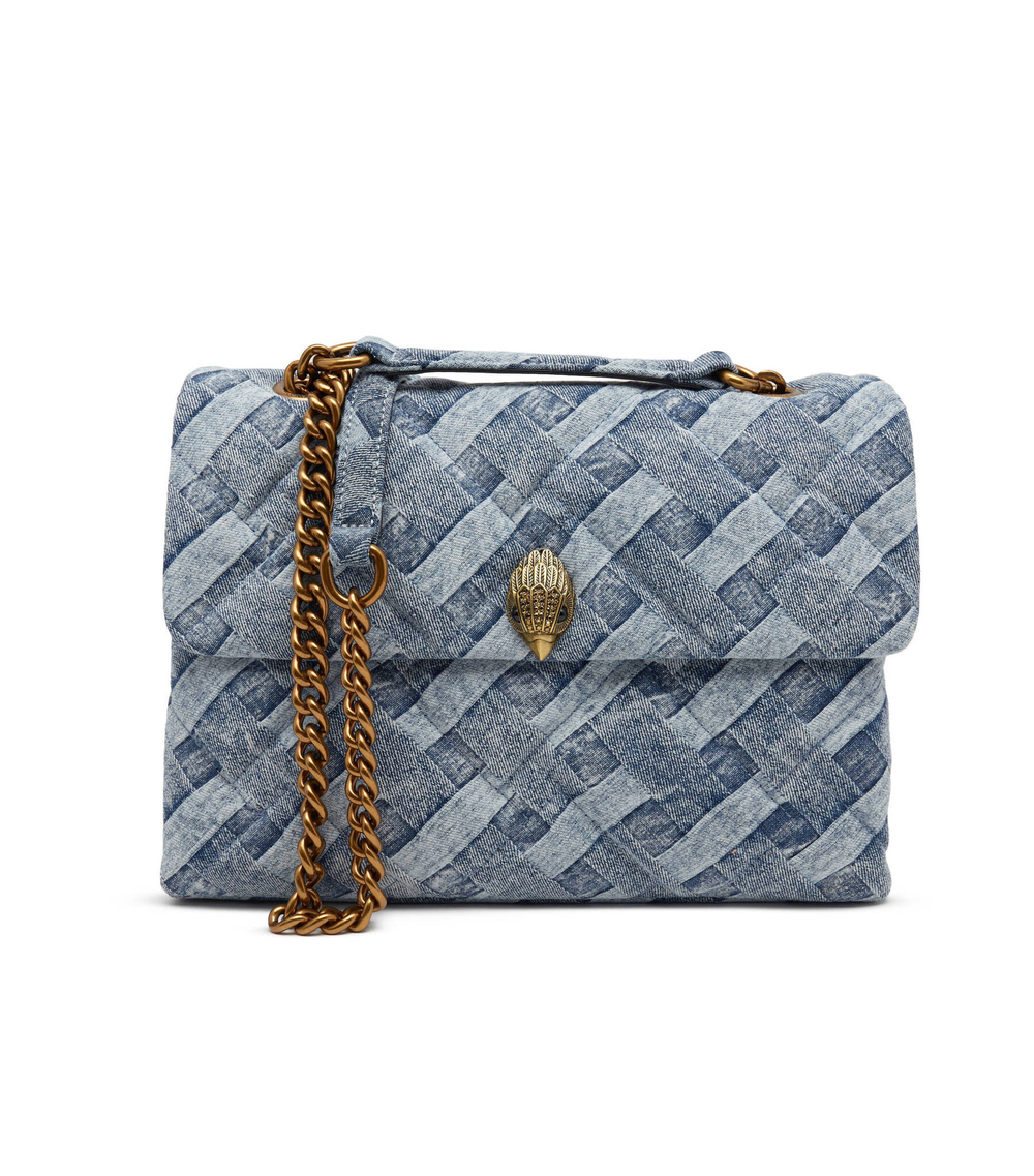 Сумка через плечо LARGE KENSINGTON SOFT Kurt Geiger - голубой(9796588669)