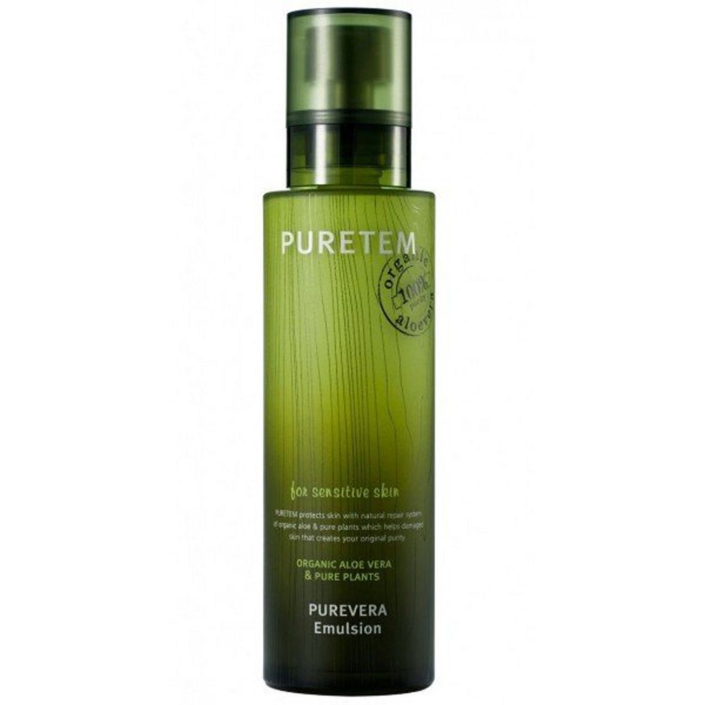 Welcos Puretem Purevera Emulsion восстанавливающая эмульсия для лица с экстрактом алоэ вера