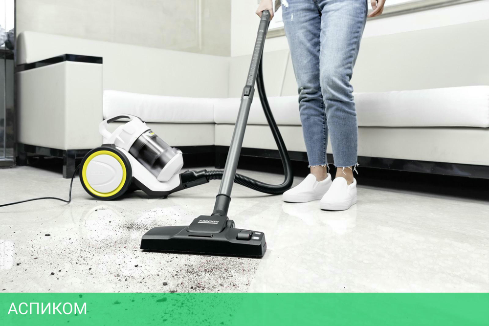 Пылесос Karcher VC 3 ERP белый/черный (1.198-053.0)