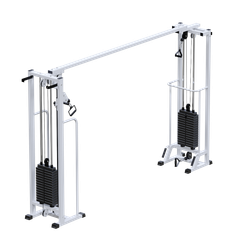 Кроссовер на базе блочной рамы и биотонуса (стек 2х75кг)