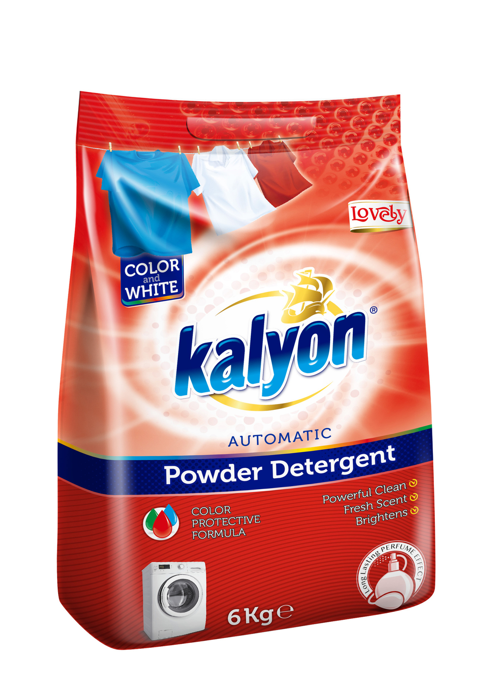 Kalyon Порошок автомат 6кг Роза