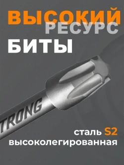 Биты торсионные TORX T25 x 50 мм 2 шт.