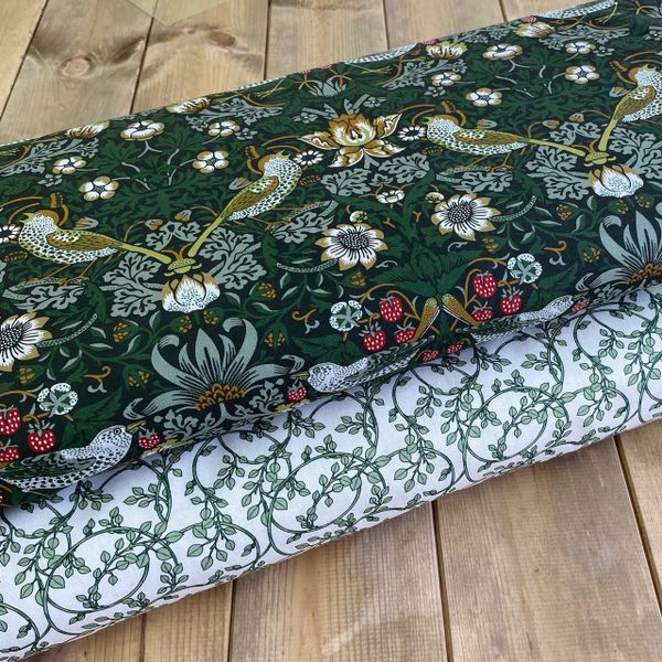 MORRIS GARDEN #11, отрез 50 см , 100% хлопок Handmade Fabrics 5
