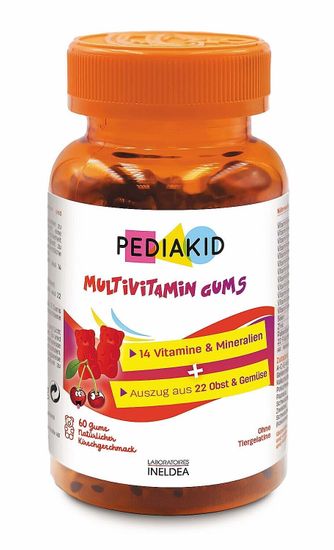 PEDIAKID Multivitamin Gums Педиакид мультивитамины жевательный мармелад