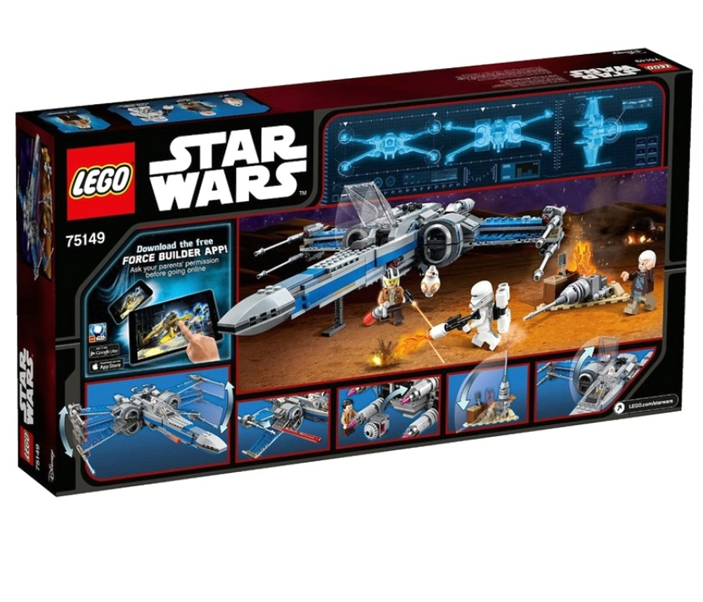 LEGO Star Wars: Истребитель Сопротивления типа Икс 75149 — Resistance X-wing Fighter — Лего Звездные войны Стар Ворз