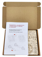 Деревянный конструктор механический UNIWOOD Шагающий Зообот