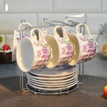 Чайный набор 12 предметов 220мл на подставке (00110745)