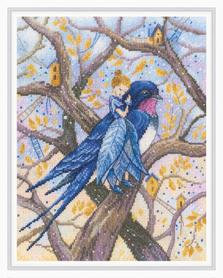 "Дюймовочка"-M985  вышивка