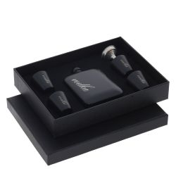 GAEM Набор из 6-ти предм: фляжка 180 мл, L23,5 W17,5 H4 см