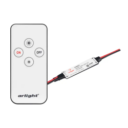 Диммер SMART-MINI-DIM-SET (12-24V, 1x4A, ПДУ 4кн, IR) (Arlight, IP20 Пластик, 5 лет) 031593