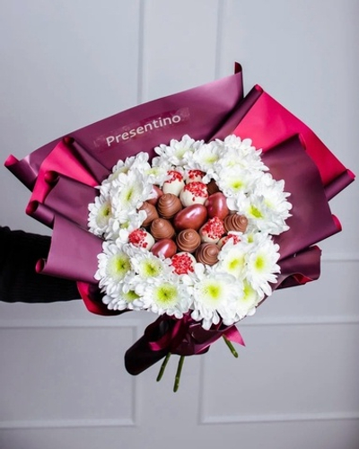 Букет "Красная страсть"