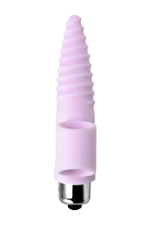 Вибронасадка на палец для анальной стимуляции розовая 9 см