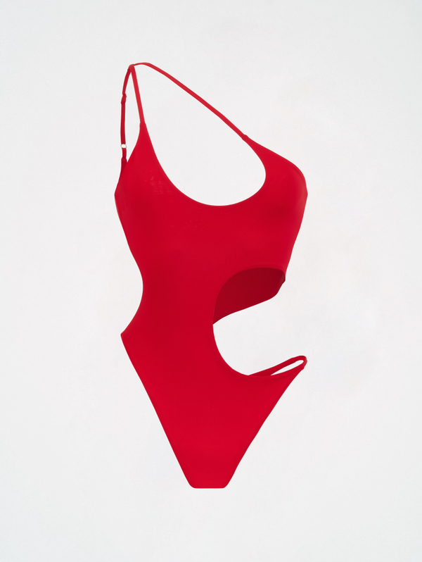 Слитный купальник rico soft royal red