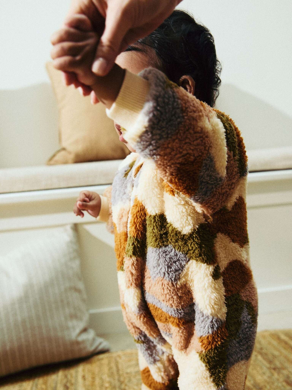 Флисовый песочник для малышей Next N26-380, Бежевый