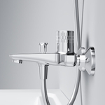 Смеситель для ванны и душа с индикацией температуры AM.PM Gem F90A10400