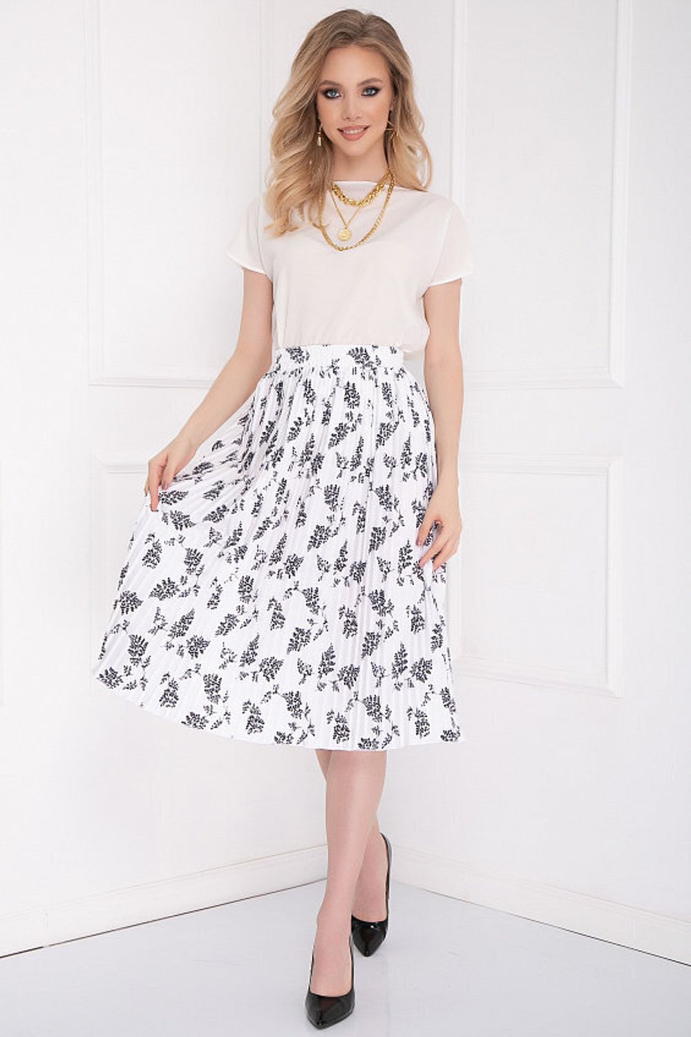 ЮБКА ВИНСЕНТЕ (ВАЙТ РАМО) Bellovera (Акция)