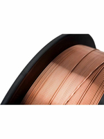 Проволока сварочная омедненная ER 70S-6 ф0,8мм (катушка D200 5 кг) Solaris WM-ER70S6-08050