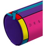 Пенал-тубус 1 отделение, 210*60 Berlingo "ColorBlock", полиэстер