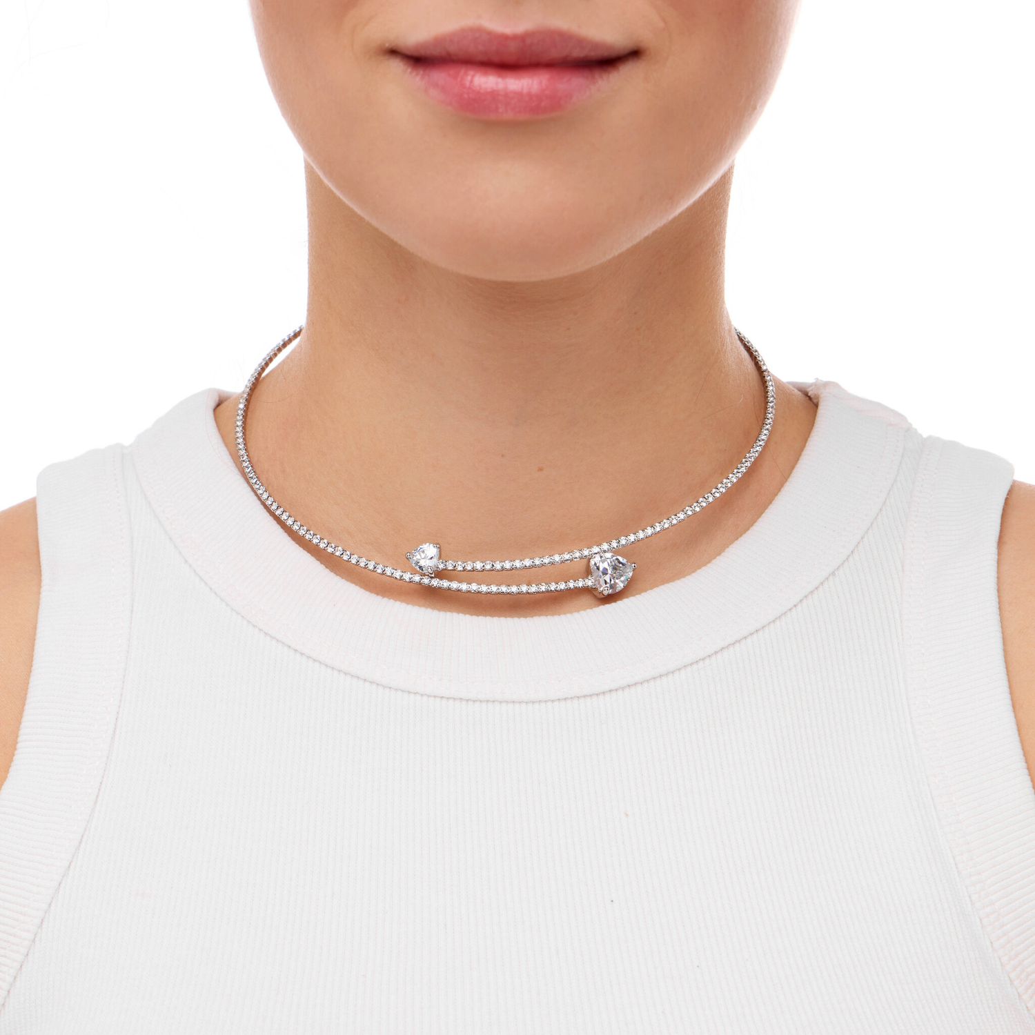 Колье Sparkling Heart Necklace