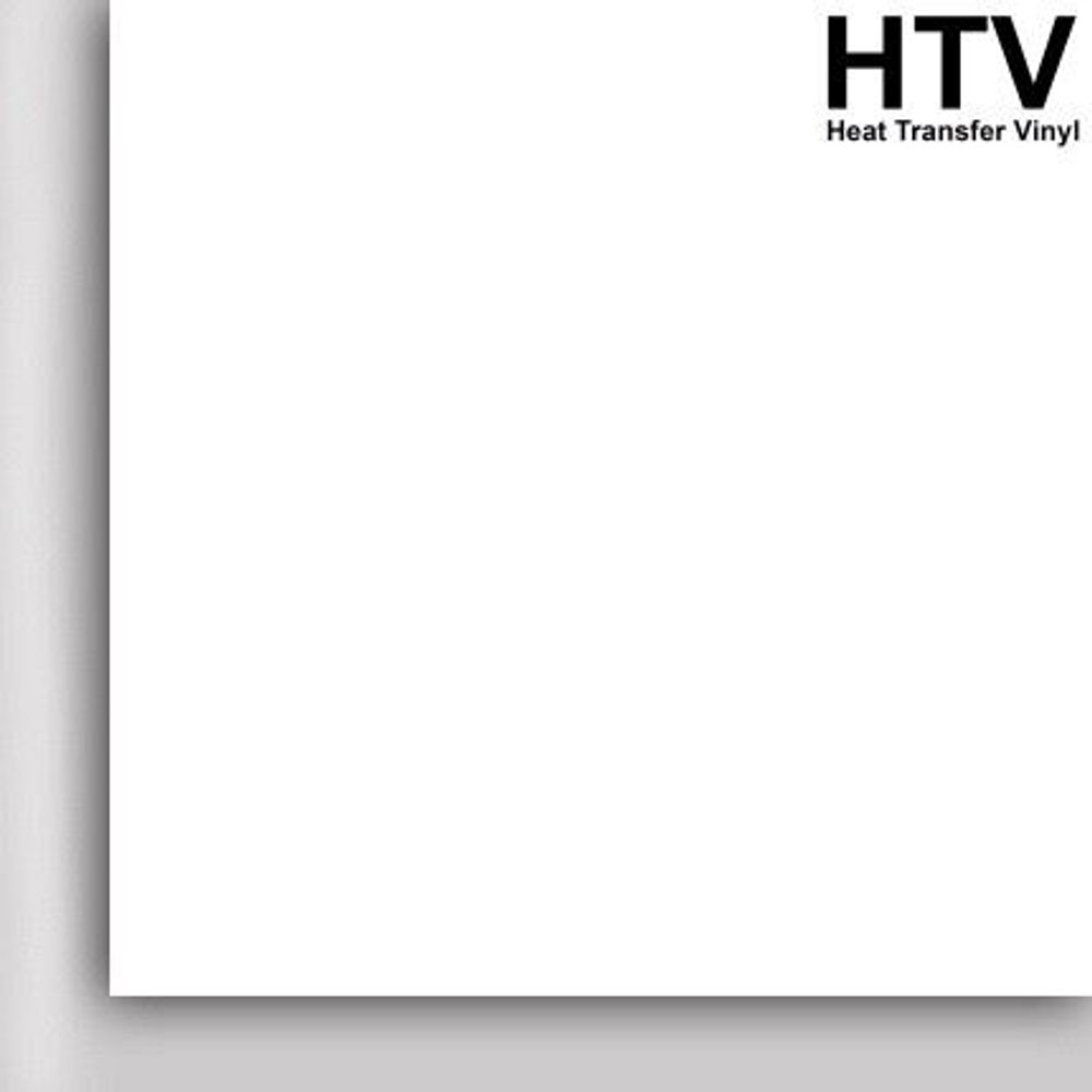 Пленка HTV-flex premium PU (белый), 0,61м*1м