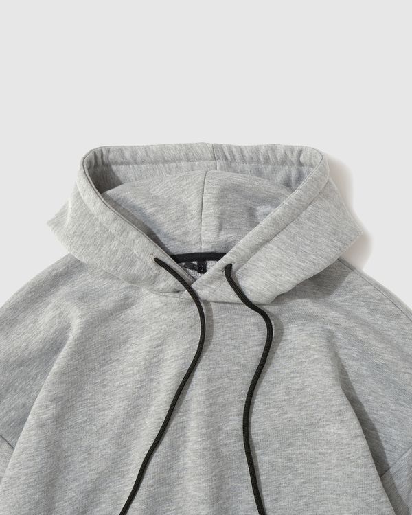 Худи Серый Меланж - фото 2