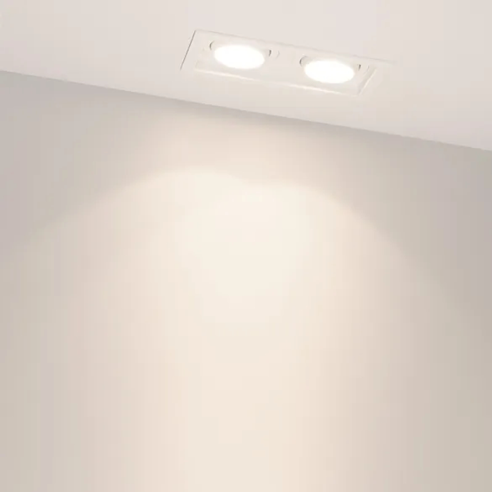 Светильник MS-VORTEX-BUILT-S170x90-2x12W Day4000 (WH-WH, 20 deg, 230V) (Arlight, IP20 Металл, 5 лет) 057770