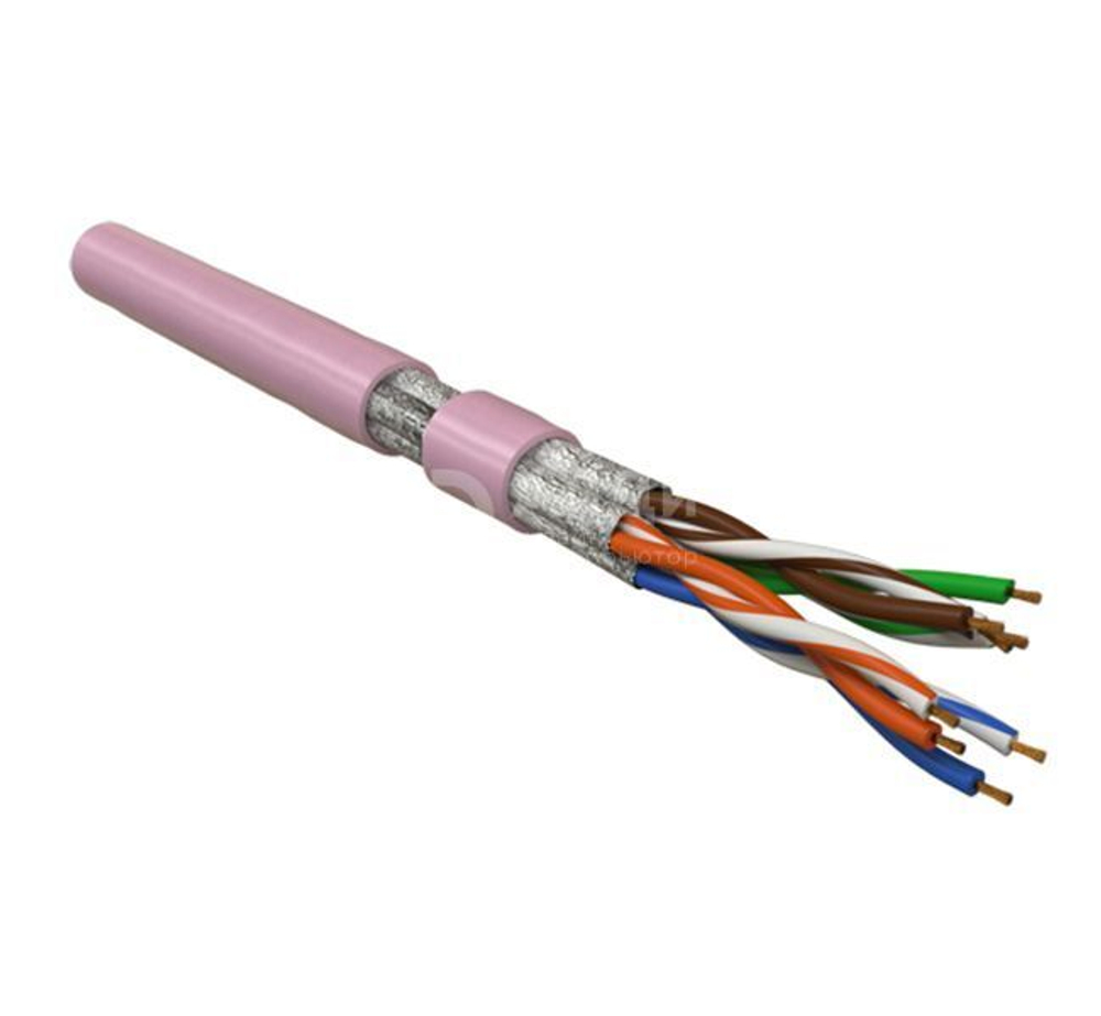 Кабель витая пара Hyperline UFTP4-C6-P26-IN-LSZH-PK-500