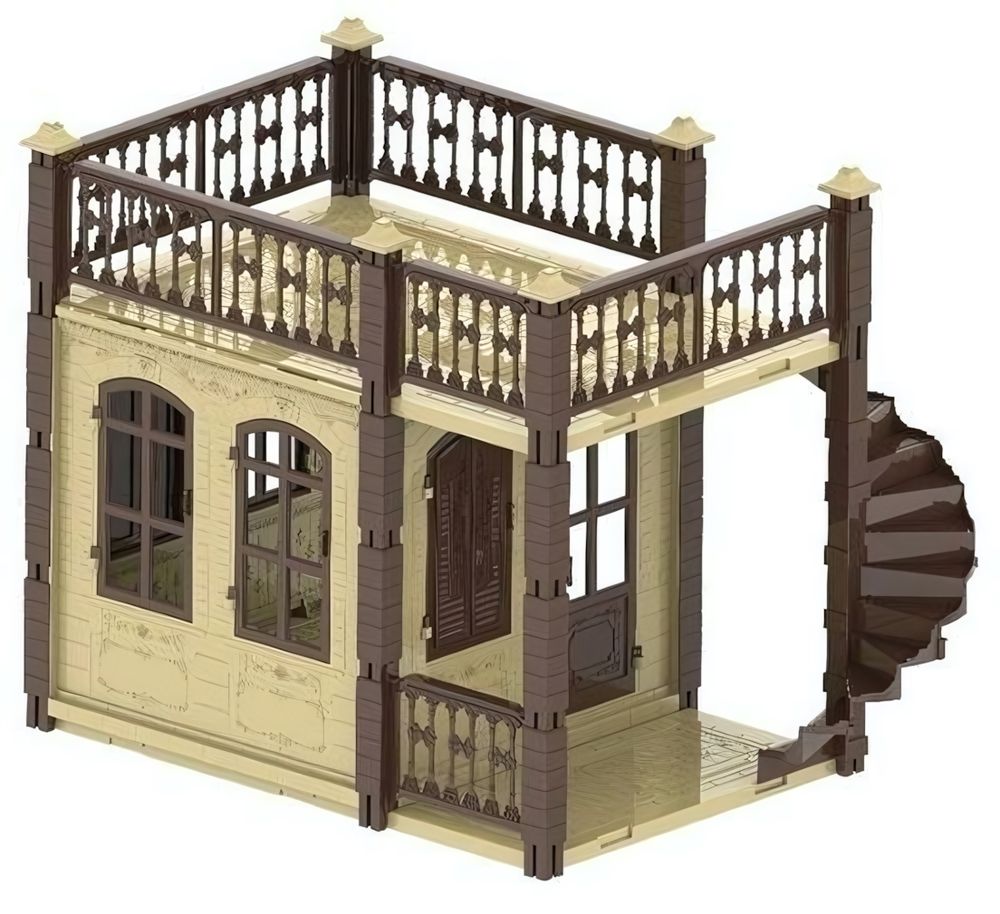 Домик для кукол "Замок принцессы" (1этаж) (беж.) (Нордпласт)