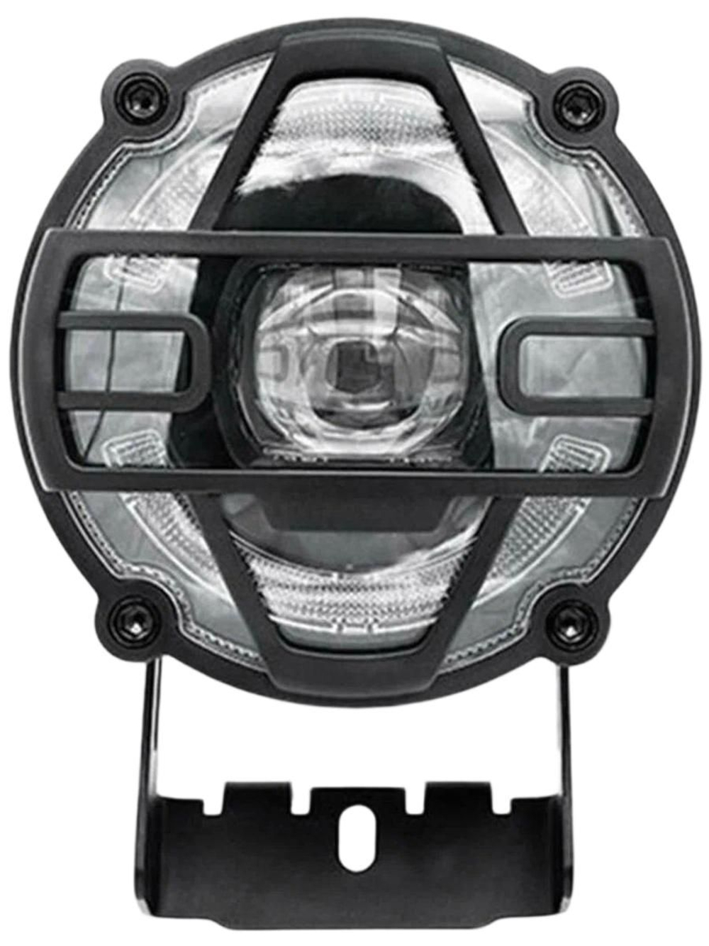 Фара круглая с сигналом D120мм для электровелосипедов