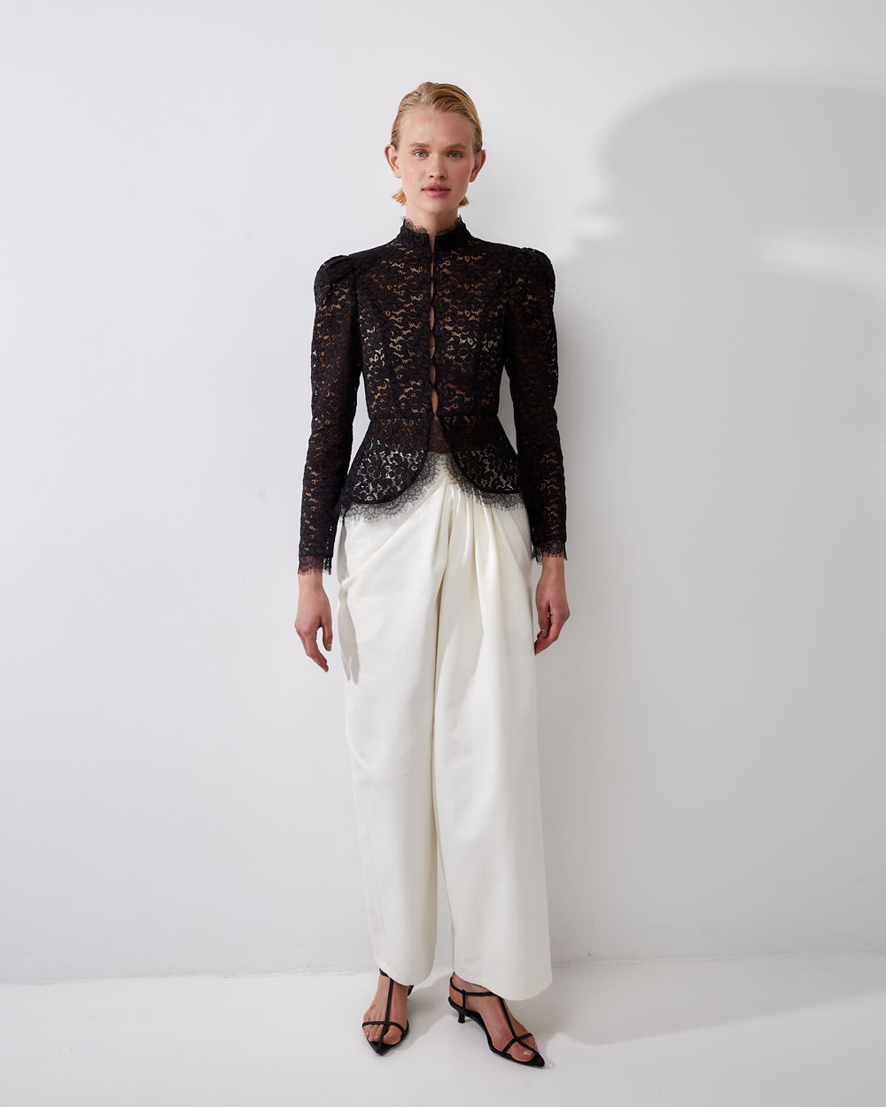 Жакет из кружева Стелла Маккартни черный