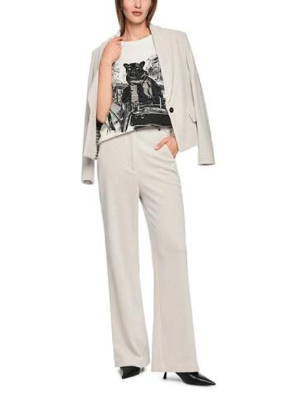 Marc Cain Брюки из вельвета с завышенной талией