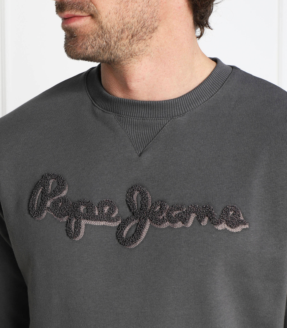 Худи RYAN CREW Pepe Jeans London - серый(PM582327)