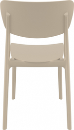 Стул пластиковый Siesta Contract Monna, бежевый